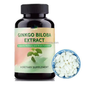 Extracto de Ginkgo Biloba Suplemento cerebral Venta caliente Tabletas orgánicas de Ginkgo Biloba - Product Image 4