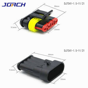 AMP1.5 serie 282087-1/282105-1-3 pin forma arnés de cableado de automoción hembra personalizado-impermeable arnés de alambre - Product Image 5