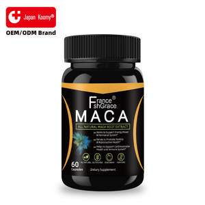 Natuurlijk Maca Extract 750mg 60 Capsules Natuurlijk Peruaans 60 Capsules Maca Wortelpoeder Supplement Penisvergroting Pillen - Product Image 1