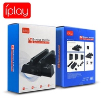 Ventilateur de refroidissement multifonctionnel Support vertical pour PS4 slim PS4 Pro