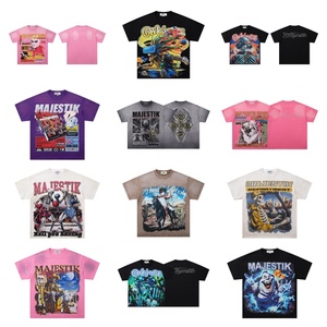 T-shirt da uomo oversize di marca Majestik Sportswear 2026, nuova collezione, <span class=keywords><strong>abbigliamento</strong></span> streetwear all'<span class=keywords><strong>ingrosso</strong></span> Majestic - Product Image 4