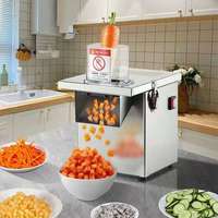 Multifunctionele automatische slimme elektrische commerciële groentesnijder radijs/aardappel snij-/schaafmachine SUS 201 roestvrij staal