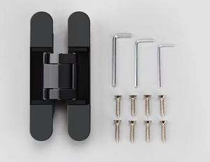 WL-bisagra oculta de aleación de <span class=keywords><strong>Zinc</strong></span>, bisagra Invisible ajustable 3D de alta resistencia, bisagras de puerta de madera oculta - Product Image 3