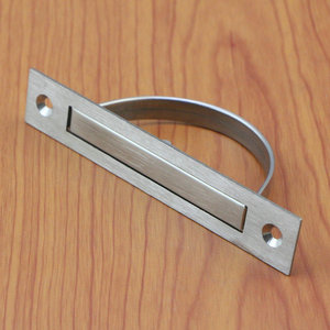Manija Giratoria de Acero Inoxidable UWAKS76/94/115 para Gabinete, Montaje Superficial, Diseño Minimalista, Antioxidante, Acabado Cepillado - Product Image 3
