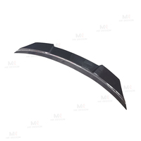 Aileron de coffre arrière en fibre de carbone de style Robot V2, becquet de canard pour Ford Mustang 2015-2022, aileron arrière, accessoires de voiture