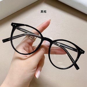 Montures de lunettes ovales transparentes, monture complète, légères, à la mode pour femmes, pour étudiants et usage quotidien - Product Image 3