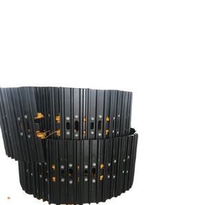 Komatsu PC60รถขุดรองเท้าติดตามเหล็ก,แผ่นติดตามสำหรับ Komatsu <span class=keywords><strong>PC200</strong></span>/รองเท้าโลหะผสมเหล็กหล่อที่กำหนดเอง - Product Image 1