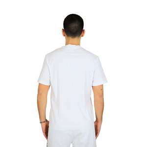 T-shirt pour homme blanc 25S27TG style basketball, vêtements décontractés - Product Image 3