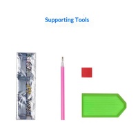 Kit de peinture au diamant 5D fait main, toile 30x40cm, art en strass DIY, décoration minimaliste moderne pour la maison
