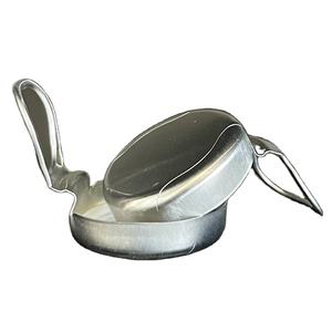 Tapas de anillo de tracción de aluminio de metal de MOQ bajo Tapa de tracción de anillo de aluminio 26mm para botella de jugo de leche de cerveza - Product Image 4