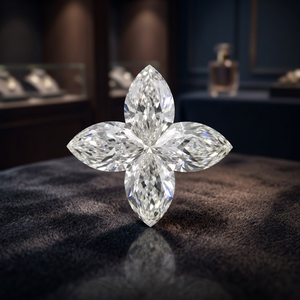 Diamant de laboratoire CVD Princess Lili Cut Parthvi, couleur D-F, excellente taille, clarté VVS-VS, nettoyage à l'œil, pour la joaillerie - Product Image 1