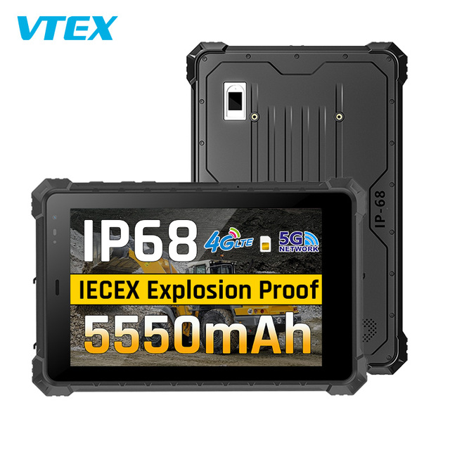 10.1 Inch Explosion Proof Win Tablet PC IP68 MIL-STD-810G Core I5 10210Y Brightness 1000nit NFC Scanner Industrial Rugged Tablet