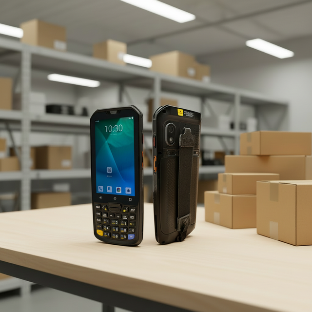 JINGXIN Wholesale IP68 Industrial-Grade IPS Display Data Collection Button Mobile Terminals Rugged Handheld PDA