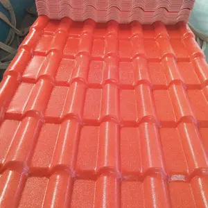 Vật liệu xây dựng sóng ASA PVC tấm sóng không thấm nước Roof tile cho ngôi nhà