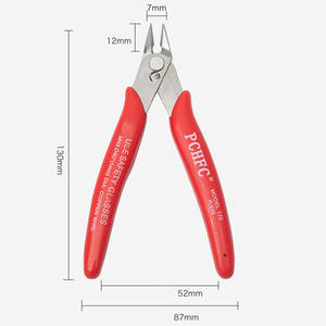 คีมตัดลวดขนาดเล็ก YTH 5 นิ้ว สีแดง สำหรับงานอิเล็กทรอนิกส์ เครื่องประดับ งานโมเดล งาน DIY - Product Image 1