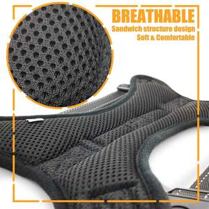 Arnés Vantena Antitirones con Luces, Tamaño Ajustable, Acolchado Suave, con Asa, Arnés Oxford para Perros Pequeños/Medianos/Grandes - Product Image 6