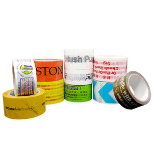 Vente en gros de colle d'emballage imprimée transparente personnalisée Bopp film transparent ruban d'emballage personnalisé - Product Image 4