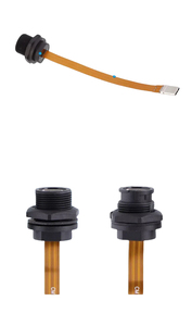 Konektor tahan air berulir E10USB3.0 steker Lurus 1M2M USB3.1 FPC papan soket berulir Tipe C laki-laki ke laki-laki kabel overmold - Product Image 5