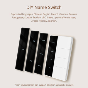 Interruptor de Botón WiFi Zemismart Matter con Pantalla, Personalizable con Nombre, Compatible con Homekit, <span class=keywords><strong>SmartThings</strong></span>, <span class=keywords><strong>Home</strong></span> Assistant y <span class=keywords><strong>Google</strong></span> <span class=keywords><strong>Home</strong></span> - Product Image 5