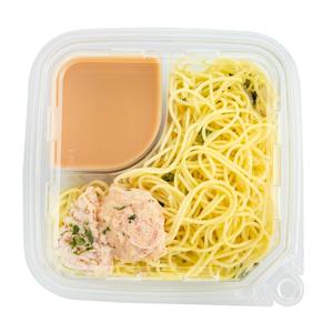 Envase de Plástico PET Cuadrado de 21 oz con Seguridad Antimanipulación, 2 Compartimentos, 60, Apto para Fideos Frescos, Reciclable, para Almacenamiento de Comidas - Product Image 6