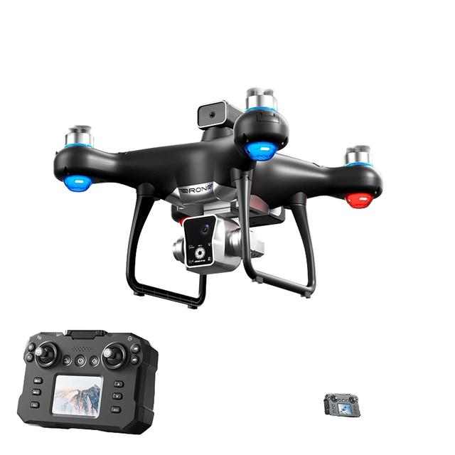 KY102 Cross-Border New Model 4K Beginner-Friendly Screen-Controlled One-Button Lift Lower Brushless Obstacle Avoidance Drone