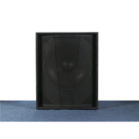 Caisson de basses audio professionnel de 18 pouces avec double caisson de basses haute puissance de 1000W Équipement de sonorisation de haute qualité