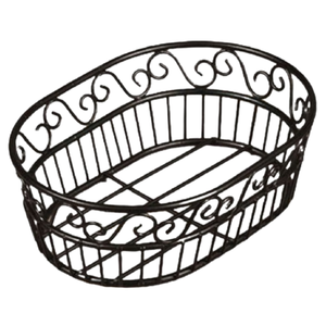 Panier à pain en métal de luxe le plus vendu accessoire de cuisine en fil de fer de Style classique pour le stockage des aliments à domicile paniers de rangement à faible taux - Product Image 5