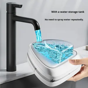 فرشاة تنظيف زجاج مغناطيسية مزدوجة الجوانب قابلة للملء بالماء لتنظيف النوافذ المزدوجة - Product Image 3