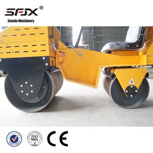 700kg <b>Mini</b> Ride on Road Roller Compactor VR850 Road Construction Equipment - Product Image 5