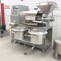 Grande presse à huile à vis de soja et d'arachide, machine de fabrication d'huile de coprah, de noix de coco et d'avocat pour le canola
