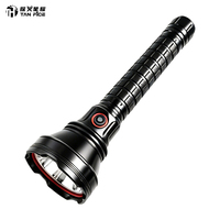 Lampe torche d'extérieur à lumière puissante à focalisation fixe 98KMAX. Haute luminosité, en alliage d'aluminium, longue portée, portative, grande puissance.