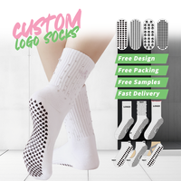 Chaussettes de yoga personnalisées avec strass papillon, chaussettes de yoga en coton tricoté avec paillettes pour femmes, antidérapantes, chaussettes de Pilates
