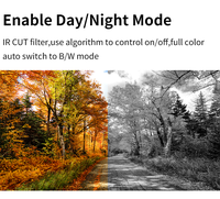 Module de caméra de sécurité intelligente AIISP 2MP 4G/WiFi POE avec objectif motorisé, amélioration de l'image, infrarouge/couleur complète/mode double éclairage