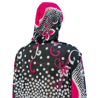 Robe de prière Jilbab une pièce, vêtements islamiques, Abaya à capuche, dubaï, turc, indonésie, Robe en dentelle