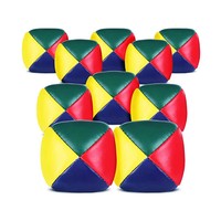 Ballon de footbag personnalisé avec logo, en daim, 8 panneaux, promotion bon marché du fabricant, ballon de jonglage Hacky Sack