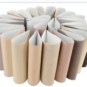 quality polyester acrylic coating window blinds fabric and design blackout roller blinds fabric manufacturer