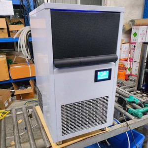 Vuông 50kg/24h <span class=keywords><strong>Ice</strong></span> Maker làm Cube máy cho nhà hàng cà phê sử dụng - Product Image 2