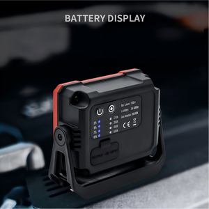 Luz de Inspección para Automóviles, Recargable, COB LED, 2000LM, Temperatura de Color Ajustable, Regulable, Gancho Magnético, Montaje con Tornillo, para Exteriores - Product Image 4