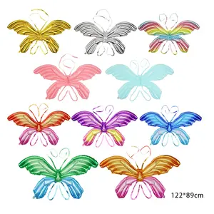 New Butterfly Wing Balloon Birthday Party Decoration Kid Toy Decor Balloon Angel Wings Children's Holiday Photo Props Balloons