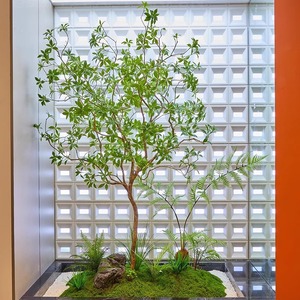 Venta caliente estilo japonés campana árbol bonsái Enkianthus árbol plantas en maceta artificiales para decoración de <span class=keywords><strong>restaurante</strong></span> - Product Image 5