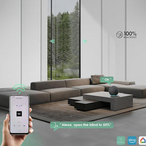 <span class=keywords><strong>มู่ลี่</strong></span>ประตูบานเลื่อนอัจฉริยะใช้มอเตอร์<span class=keywords><strong>มู่ลี่</strong></span>แนวตั้งแบบปรับแต่งได้สำหรับประตูระเบียง - Product Image 2