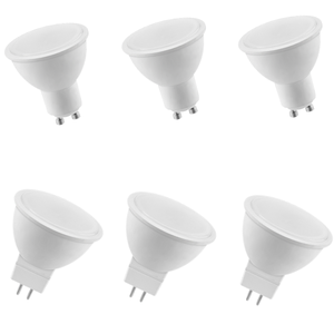 Modern fabrika LED AC100-240V 120/38 derece 3W/5W/6W/7W/8W/9W GU10/Home spot 3000K/4000K/6000K ev için plastik malzeme - Product Image 1