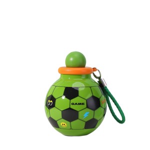 Game Soccer Style Insulated Water Bottle 316 Stainless Steel Portable With Strap Outdoor Sports Use - Product Image 4