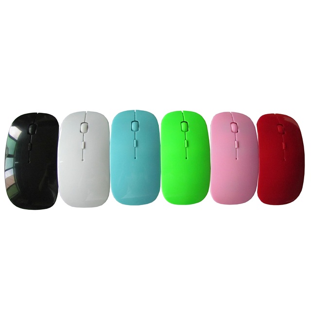 Ultra-thin Photoelectric 2.4G Mouse Suitable for Carrying Office Gifts Custom Logo Wireless Mouse