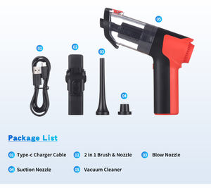 चीन ने शक्तिशाली सक्शन कॉर्लेस मिनी हैंडहेल्ड वैक्यूम क्लीनर हल्के पोर्टेबल कार वैक्यूम क्लीनर - Product Image 2
