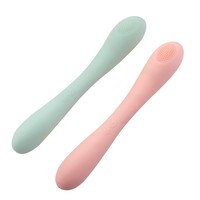 Premium Damen-Körpermassagegerät, Heizender Vollsilikon-Massagevibrator, Wasserdichtes USB-Aufladbares Erwachsenen-Sexspielzeug für Frauen