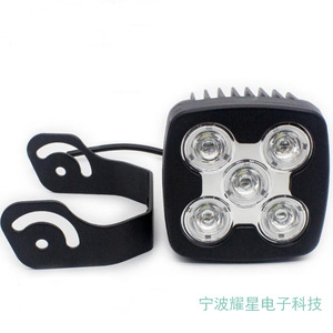 ไฟส่องสว่างสำหรับงานกลางแจ้ง 50W 5LED รูปทรงสี่เหลี่ยม สำหรับติดตั้งบนหลังคารถออฟโรด วัสดุอลูมิเนียมอัลลอยด์ มาตรฐาน IP65 แหล่งกำเนิดแสง LED แบบ DC - Product Image 4