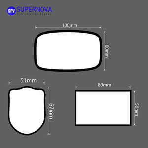 Placa de Identificación en Blanco para Sublimación, Parches Termoadhesivos para Sublimación - Product Image 6