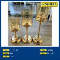 37cm portacandele in vetro oro elegante supporto alto per la decorazione della casa della festa di nozze, lanterne all'ingrosso e barattoli di candela - Product Image 2