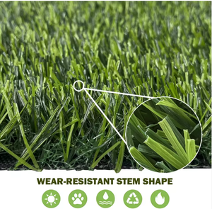 Tappeto Erboso Artificiale T81 ad Alta Densità, Ecologico e Resistente ai Raggi UV, per Uso Interno ed Esterno, Decorazioni Murali e Paesaggistica da Giardino - Product Image 6